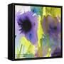 Purple Essence-Sheila Golden-Framed Stretched Canvas