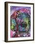 Purple Excitement-Dean Russo-Framed Giclee Print