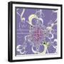 Purple Fantasy-Vac-Framed Art Print