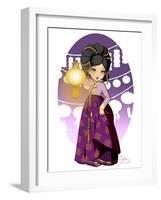 Purple Festival-Dalliann-Framed Giclee Print