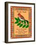 Purple Finch Quilt-Mark Frost-Framed Giclee Print