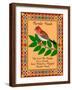 Purple Finch Quilt-Mark Frost-Framed Giclee Print