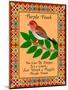 Purple Finch Quilt-Mark Frost-Mounted Giclee Print