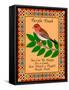 Purple Finch Quilt-Mark Frost-Framed Stretched Canvas
