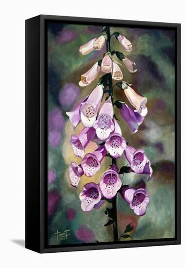 Purple Fingers, 2010-Cruz Jurado Traverso-Framed Stretched Canvas