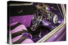 Purple Flamer III-Alan Hausenflock-Stretched Canvas