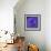 Purple Flower on Purple 03-Tom Quartermaine-Framed Giclee Print displayed on a wall