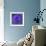 Purple Flower on Purple 03-Tom Quartermaine-Framed Giclee Print displayed on a wall