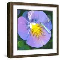 Purple Flower-Scott Westmoreland-Framed Art Print