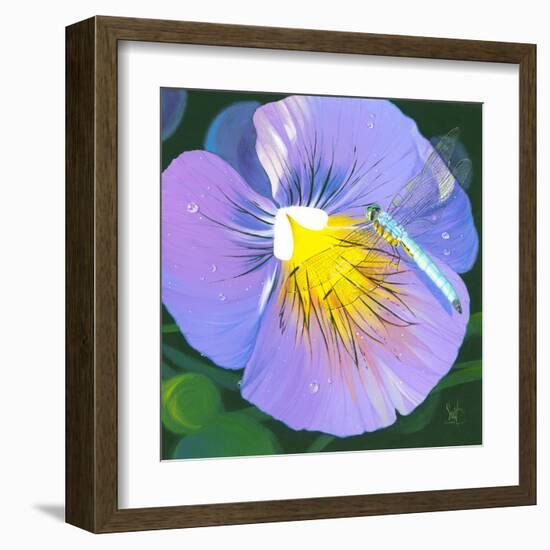 Purple Flower-Scott Westmoreland-Framed Art Print