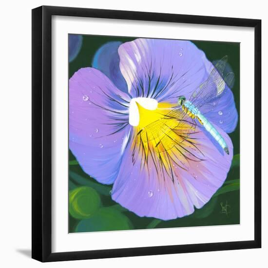 Purple Flower-Scott Westmoreland-Framed Art Print