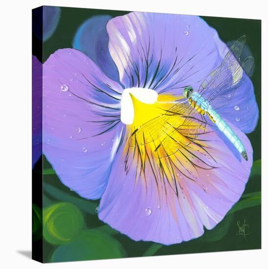 Purple Flower-Scott Westmoreland-Stretched Canvas
