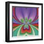 Purple Flower-Vac-Framed Art Print