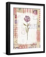 Purple Flower-Hope Street Designs-Framed Giclee Print