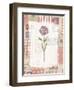 Purple Flower-Hope Street Designs-Framed Giclee Print