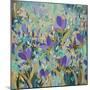 Purple Flowers-Sue Davis-Mounted Giclee Print