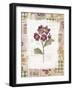 Purple Flowers-Hope Street Designs-Framed Giclee Print