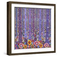 Purple Forest 1, 2012-David Newton-Framed Giclee Print