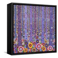 Purple Forest 1, 2012-David Newton-Framed Stretched Canvas