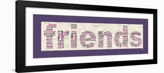Purple Friends-Diane Stimson-Framed Art Print