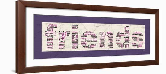 Purple Friends-Diane Stimson-Framed Art Print