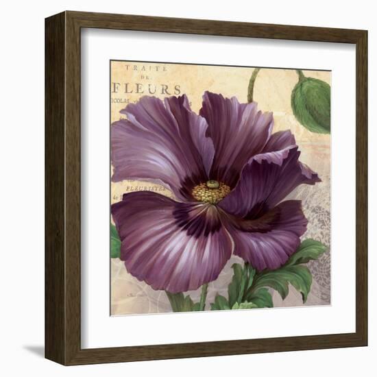 Purple Garden I-Pamela Gladding-Framed Art Print