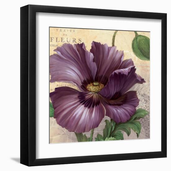 Purple Garden I-Pamela Gladding-Framed Art Print