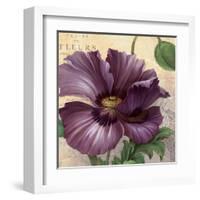 Purple Garden I-Pamela Gladding-Framed Art Print