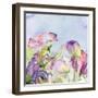 Purple Garden I-Lanie Loreth-Framed Art Print