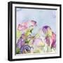 Purple Garden I-Lanie Loreth-Framed Art Print