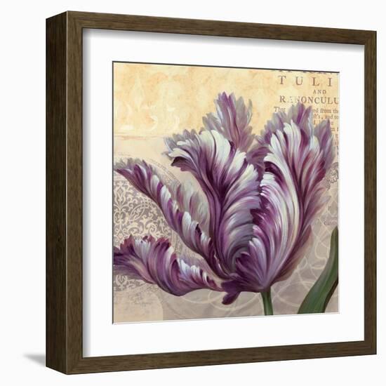 Purple Garden II-Pamela Gladding-Framed Art Print