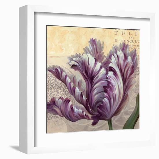 Purple Garden II-Pamela Gladding-Framed Art Print