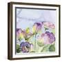 Purple Garden II-Lanie Loreth-Framed Art Print