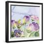 Purple Garden II-Lanie Loreth-Framed Art Print