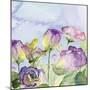 Purple Garden II-Lanie Loreth-Mounted Art Print