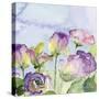 Purple Garden II-Lanie Loreth-Stretched Canvas