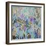 Purple Garden-Sue Davis-Framed Giclee Print