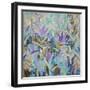 Purple Garden-Sue Davis-Framed Giclee Print