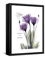 Purple Gentian Hope-Albert Koetsier-Framed Stretched Canvas