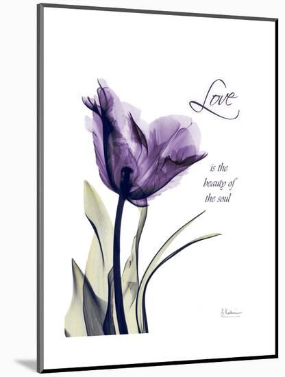 Purple Gentian Love-Albert Koetsier-Mounted Premium Giclee Print