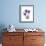 Purple Gentian Triplet-Albert Koetsier-Framed Premium Giclee Print displayed on a wall