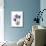 Purple Gentian Triplet-Albert Koetsier-Mounted Premium Giclee Print displayed on a wall