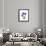 Purple Gentian Triplet-Albert Koetsier-Framed Premium Giclee Print displayed on a wall