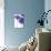Purple Gerberas 1-Cherie Roe Dirksen-Giclee Print displayed on a wall