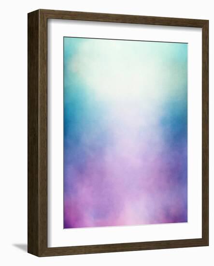 Purple Green Fog-DavidMSchrader-Framed Art Print