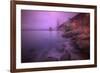 Purple Haze at The Golden Gate Bridge, San Francisco-Vincent James-Framed Photographic Print