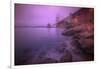 Purple Haze at The Golden Gate Bridge, San Francisco-Vincent James-Framed Photographic Print