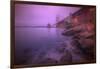 Purple Haze at The Golden Gate Bridge, San Francisco-Vincent James-Framed Photographic Print