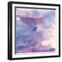 Purple Haze II-Chris Paschke-Framed Art Print