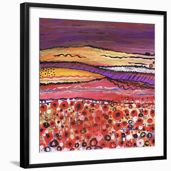 Purple Haze-Caroline Duncan-Framed Giclee Print